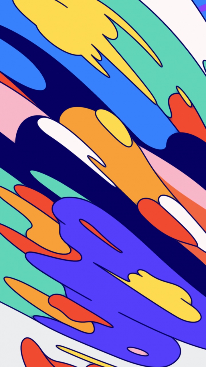 Обои Эпл, палец, жест, большой палец, арт в разрешении 720x1280