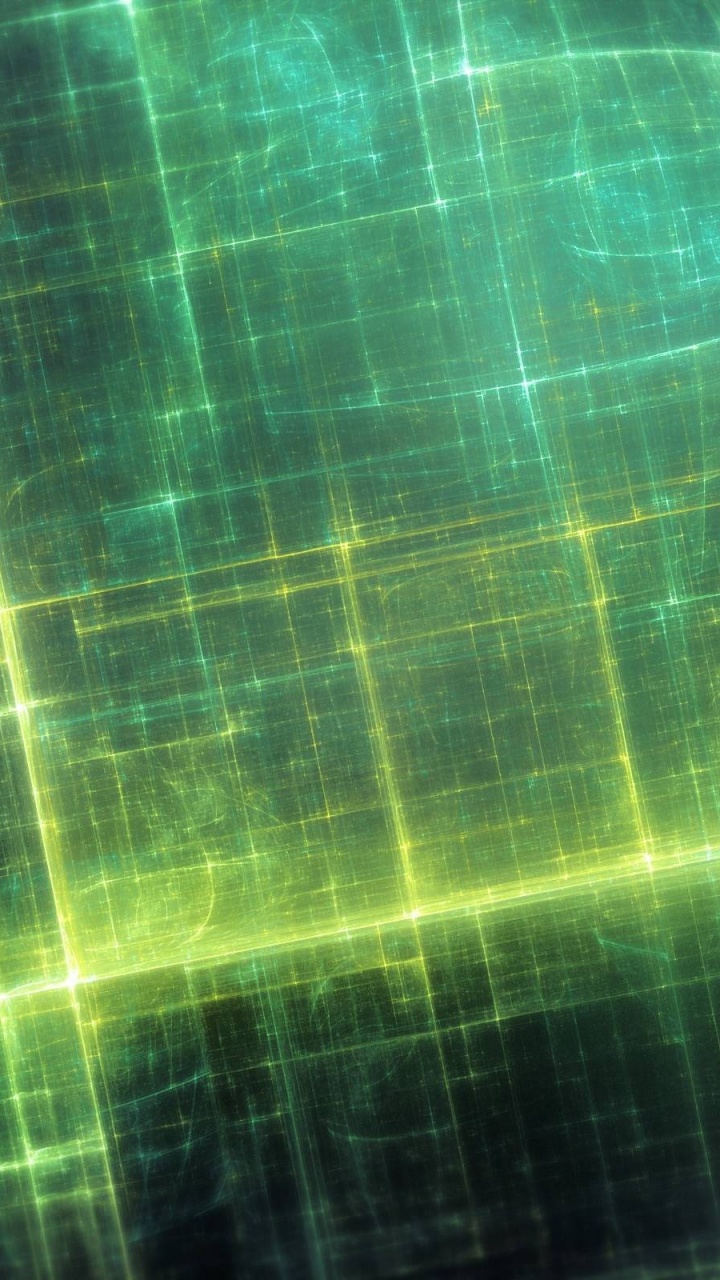 Обои зеленый, свет, линия, атмосфера, космос в разрешении 720x1280