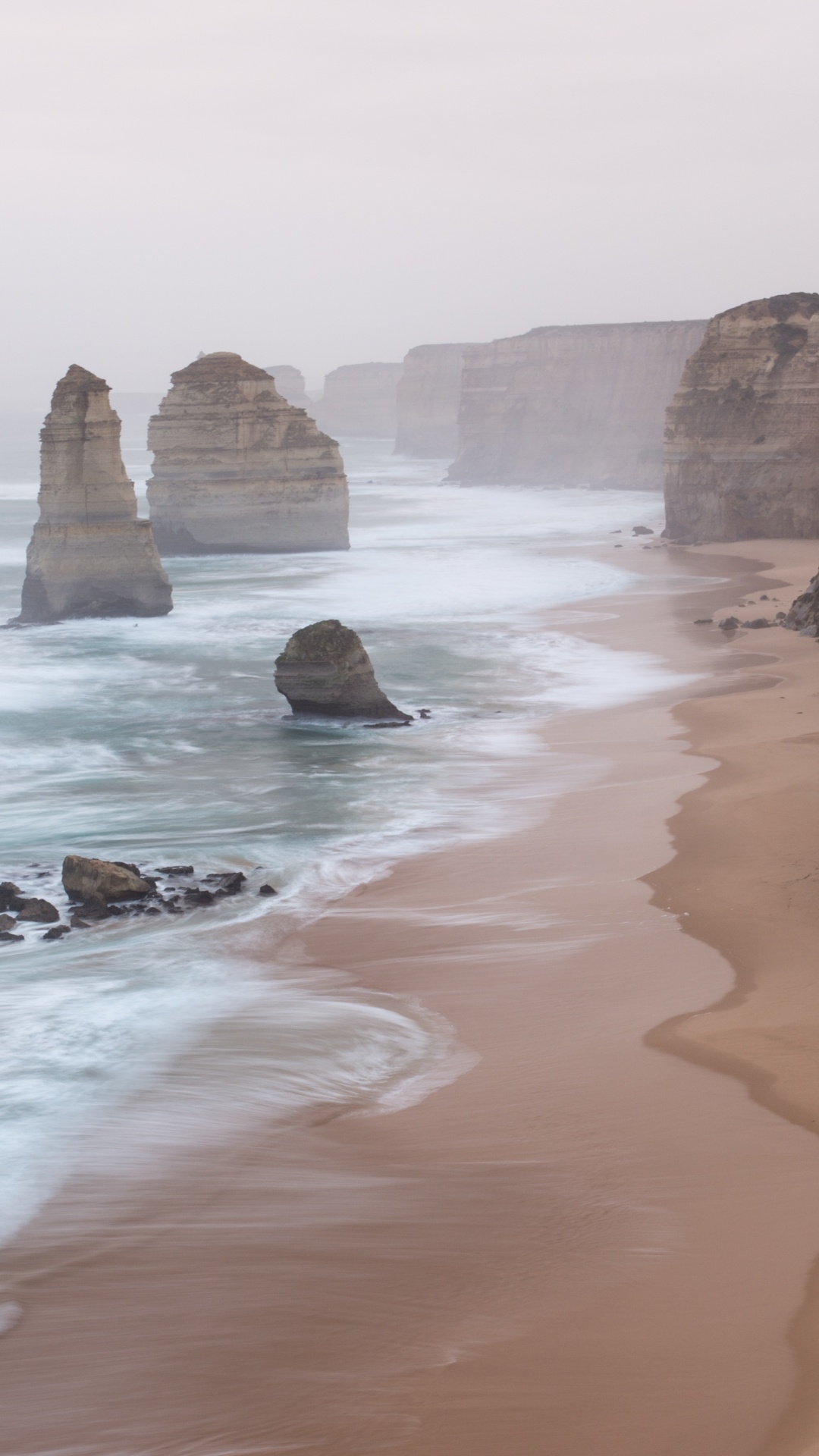 Обои водоем, море, побережье, обрыв, рок в разрешении 1080x1920