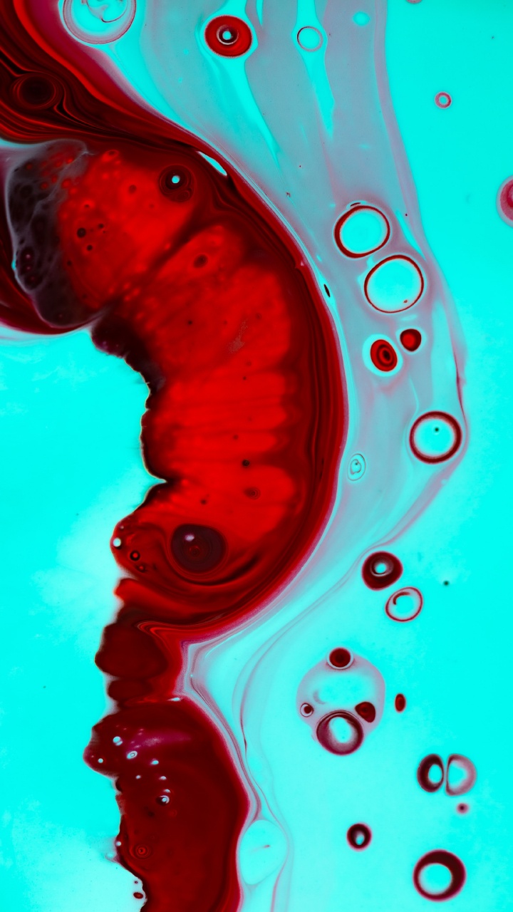 Обои вода, живопись, жидкий, визуальное искусство, графический дизайн в разрешении 720x1280