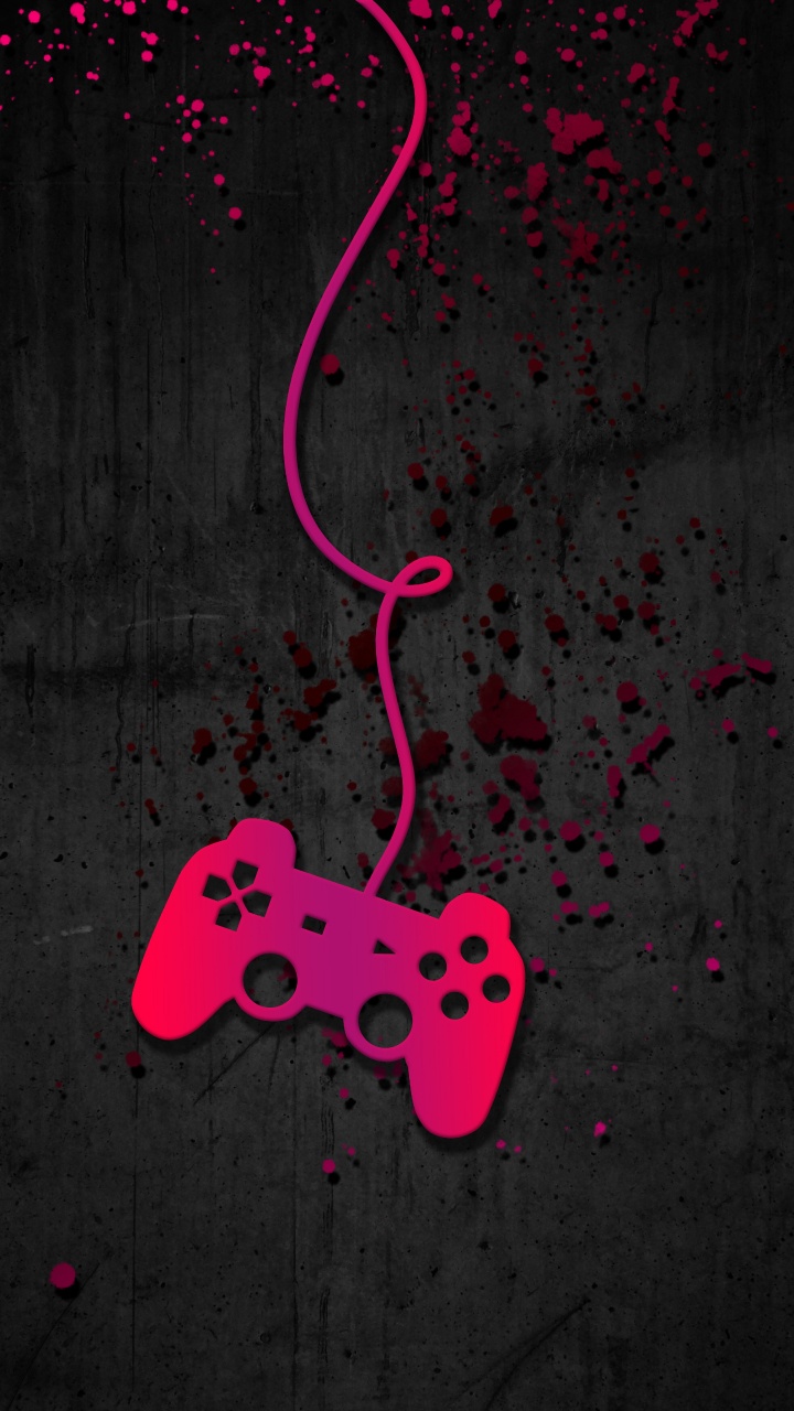 Обои сердце, графический дизайн, розовый, дорожное покрытие, арт в разрешении 720x1280