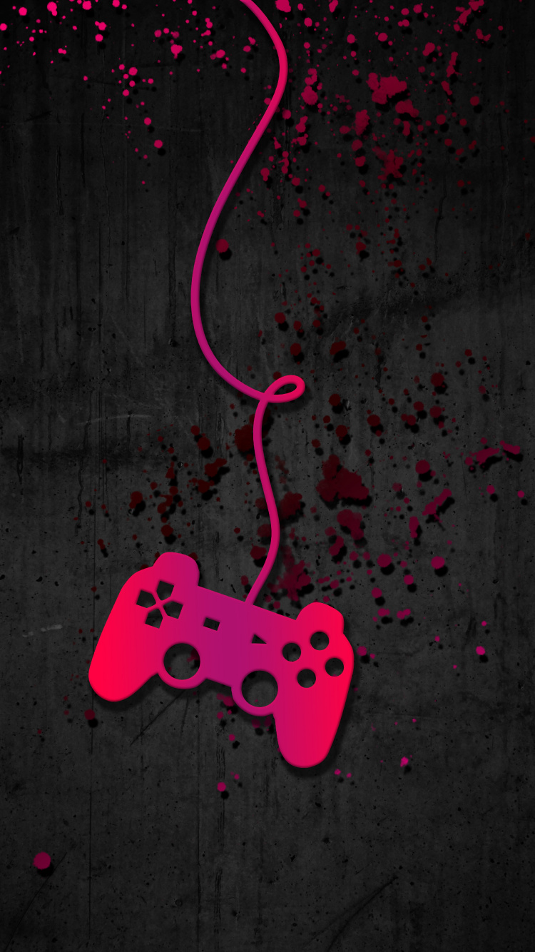 Обои сердце, графический дизайн, розовый, дорожное покрытие, арт в разрешении 750x1334