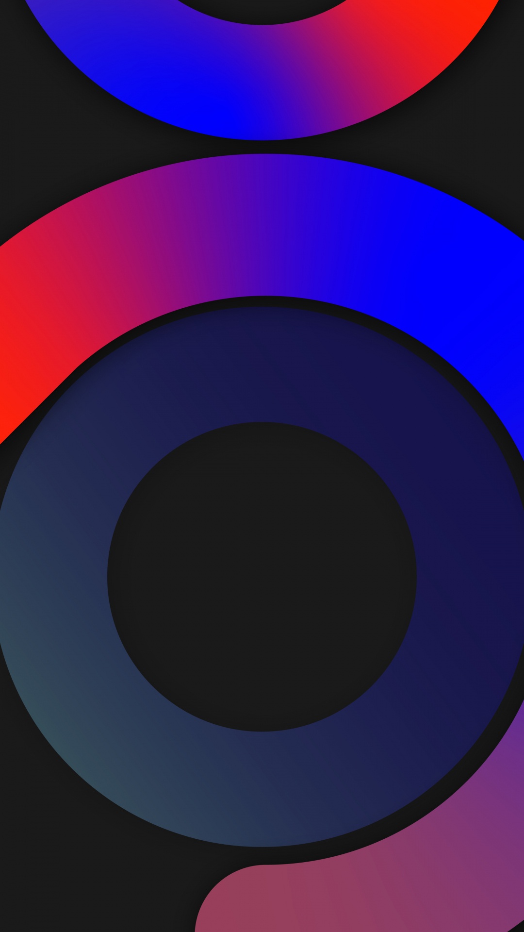 Обои круг, графический дизайн, визуальное искусство, красочность, глаз в разрешении 1080x1920