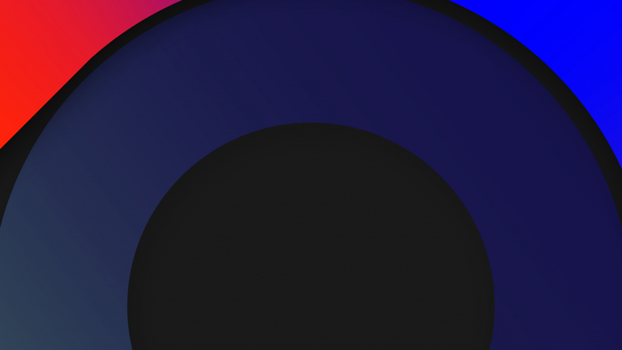 Обои круг, графический дизайн, визуальное искусство, красочность, глаз в разрешении 1280x720