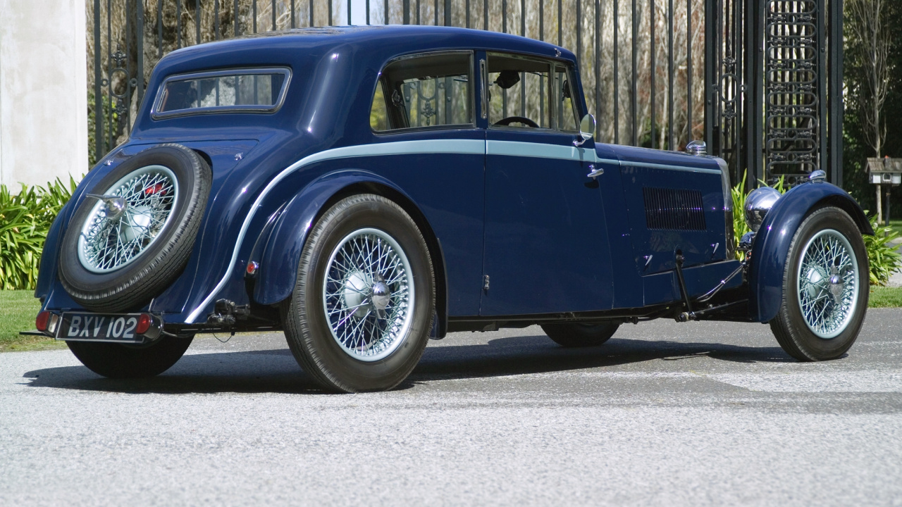 Обои Астон Мартин, старинный автомобиль, классический автомобиль, антикварный автомобиль, гоночного автомобиля в разрешении 1280x720