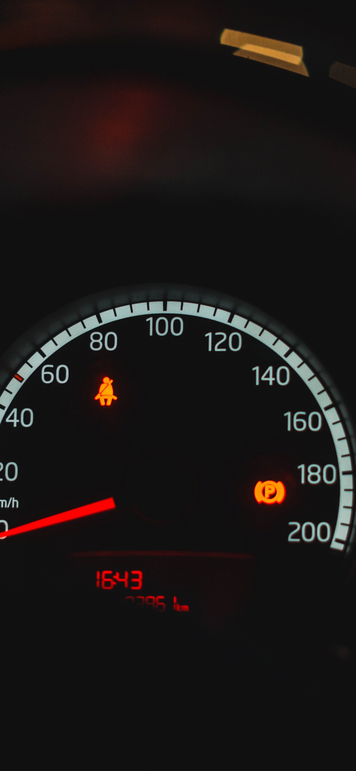 Обои Фольксваген, авто, Фольксваген поло, Фольксваген двигаться вверх, спидометр в разрешении 1242x2688