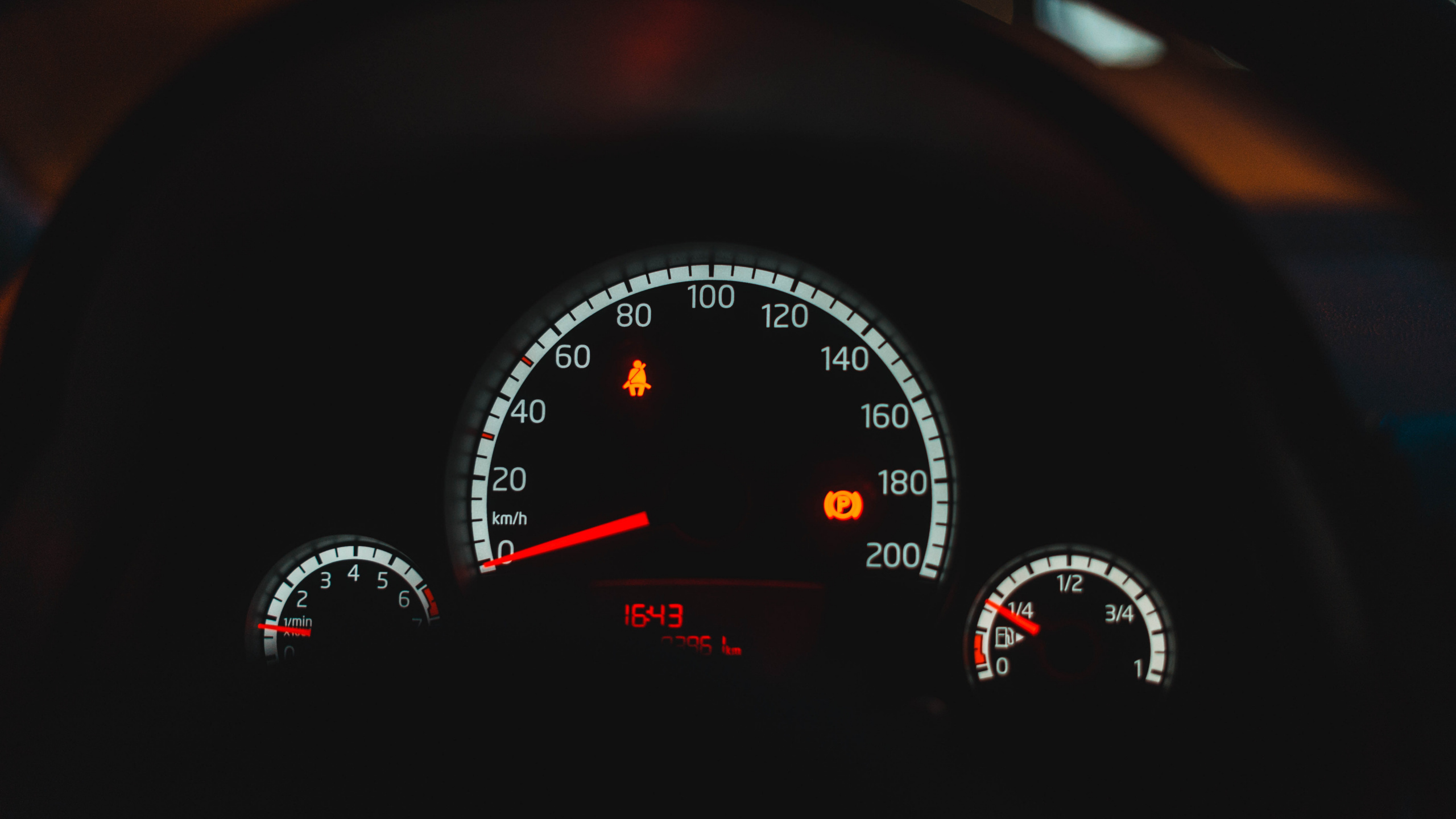 Обои Фольксваген, авто, Фольксваген поло, Фольксваген двигаться вверх, спидометр в разрешении 2560x1440