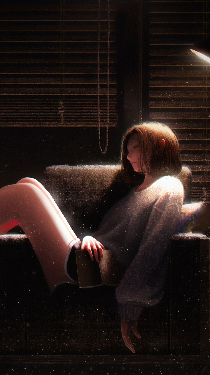 Обои свет, освещение, человеческое тело, плоть, темнота в разрешении 720x1280