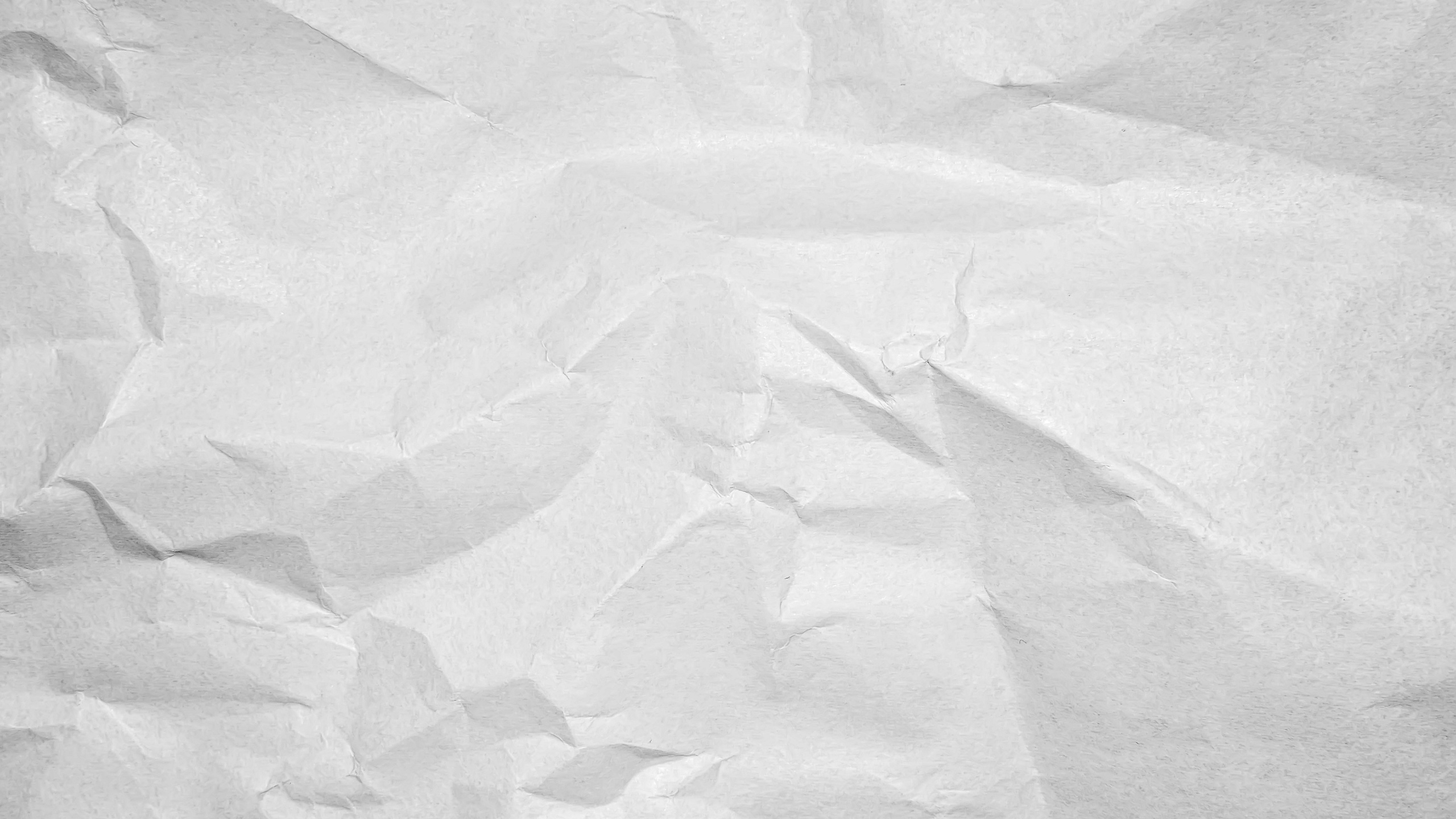 Обои бумага, белые, бумага используемая, монохромный режим, рисование в разрешении 2560x1440