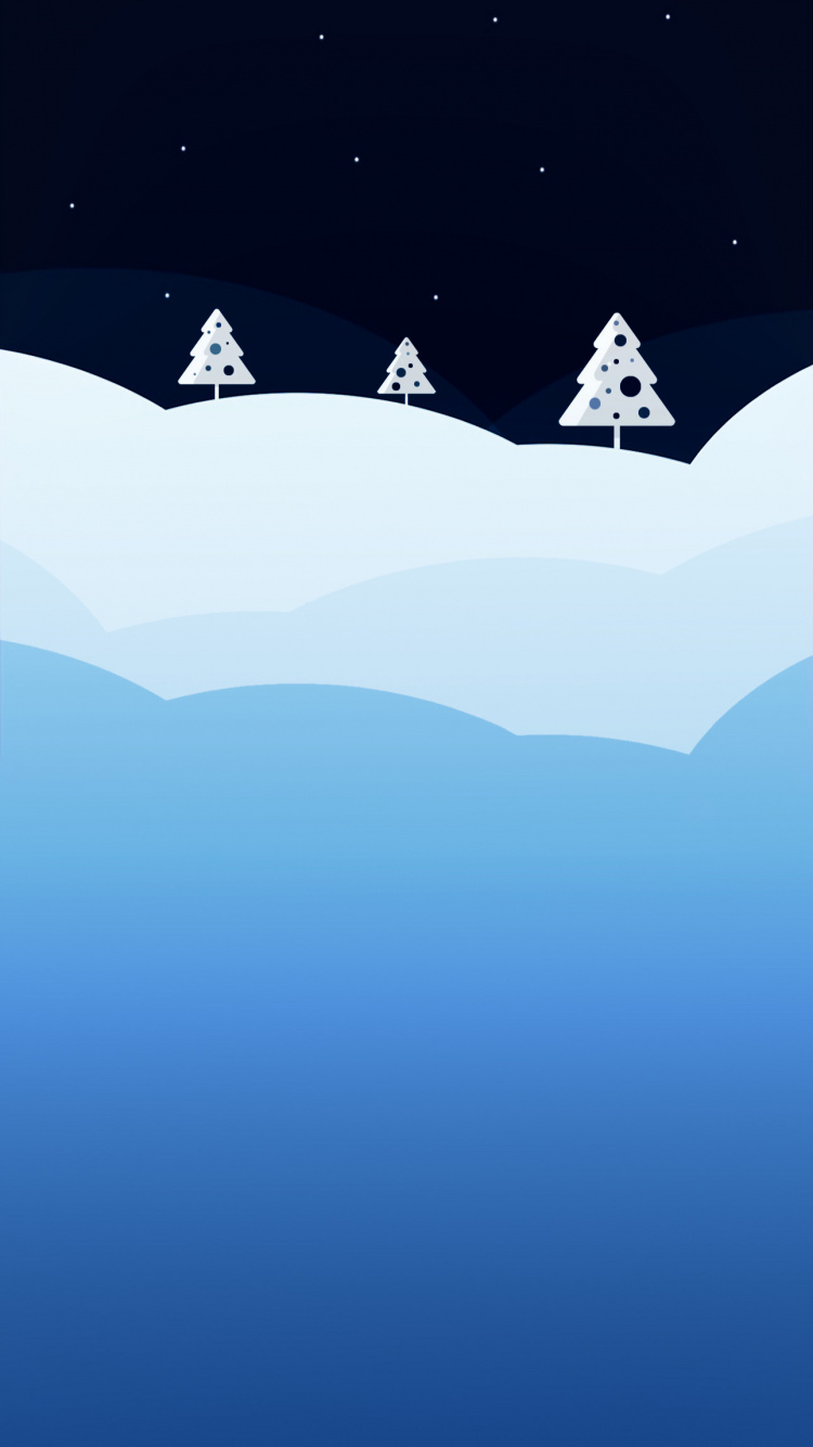 Обои снег, иллюстрация, Дагенс Нюхетер, зима, замораживание в разрешении 750x1334