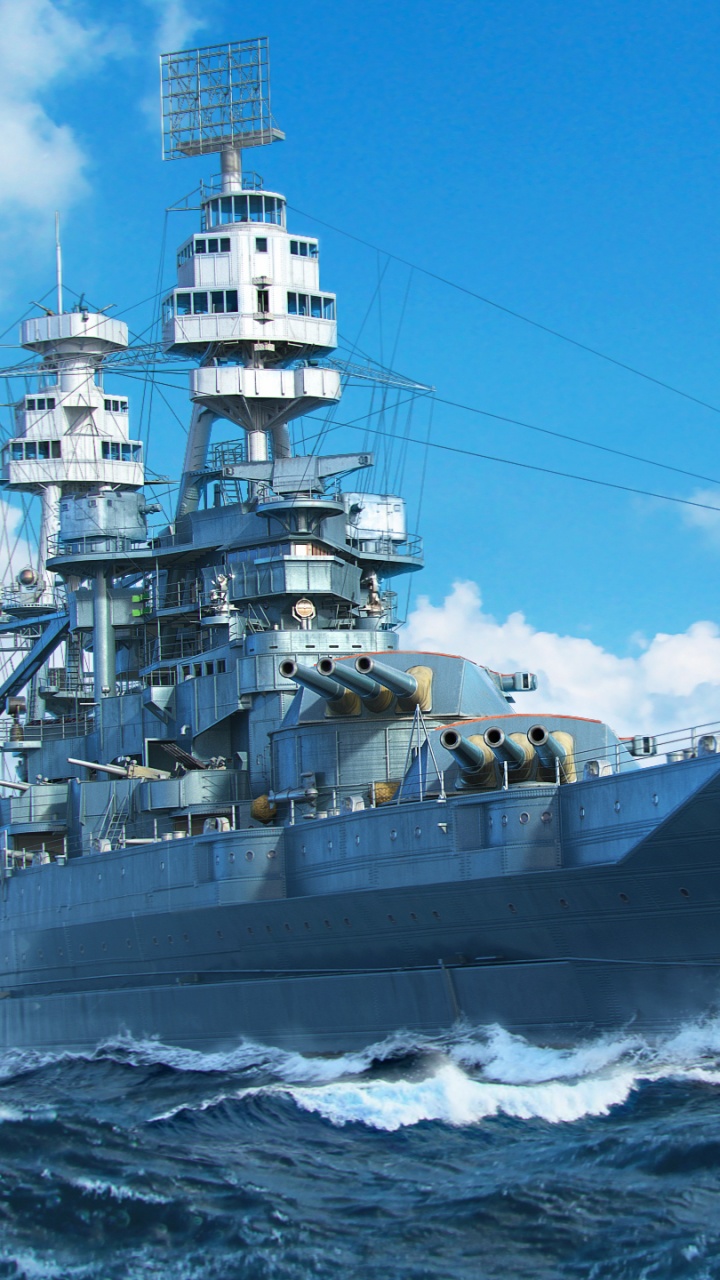 Обои мир боевых кораблей, Линкор, военный корабль, корабль, разрушитель в разрешении 720x1280