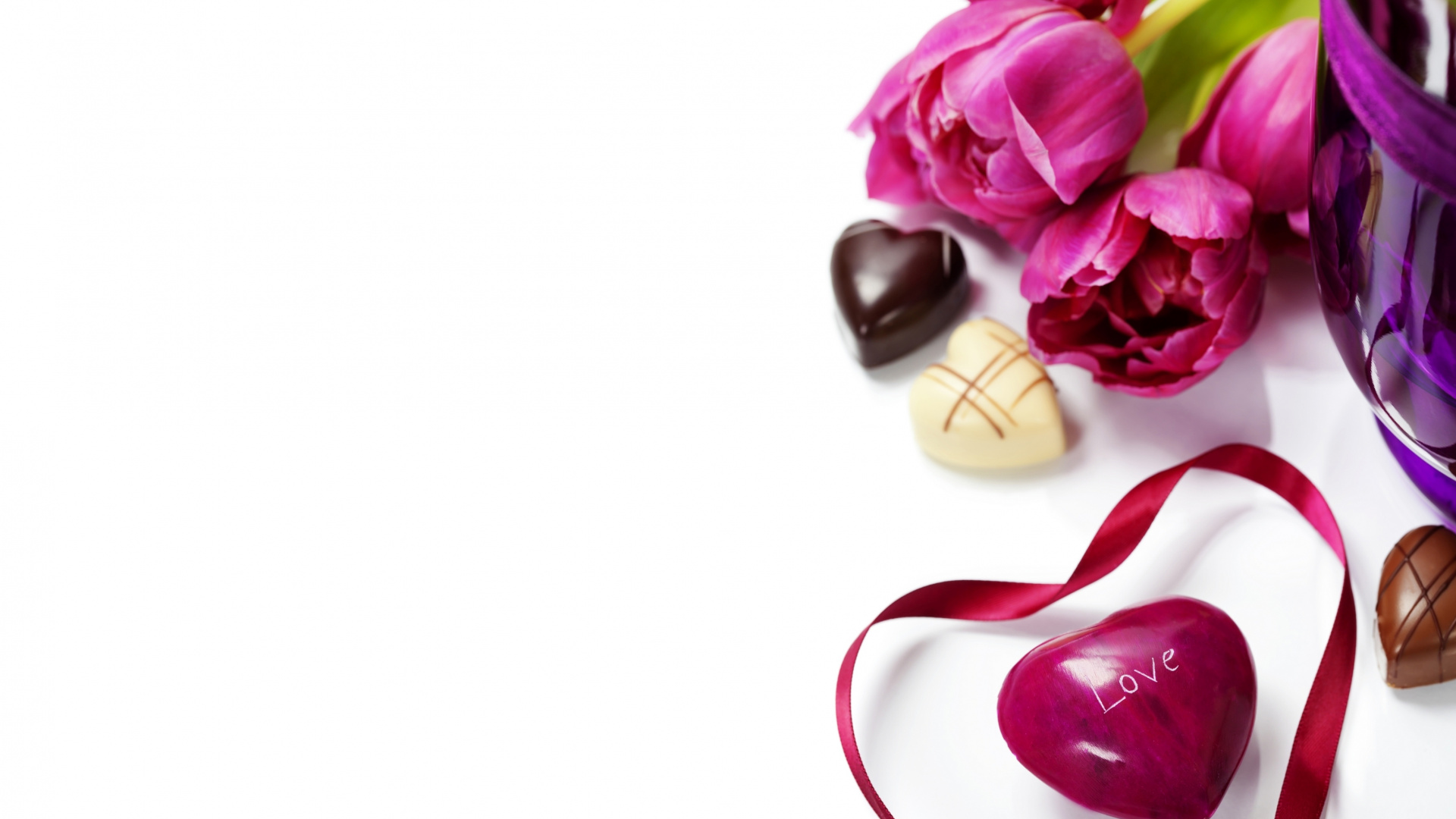 Обои серьга, чистое серебро, ножной браслет, сердце, растение в разрешении 1920x1080