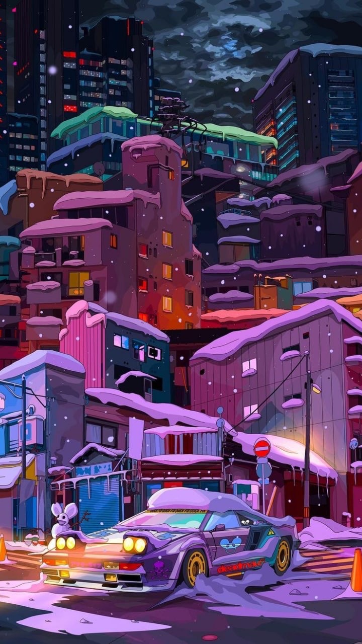 Обои бешеный пес джонс, артист, арт, цифровое искусство, невзаимозаменяемый токен в разрешении 720x1280