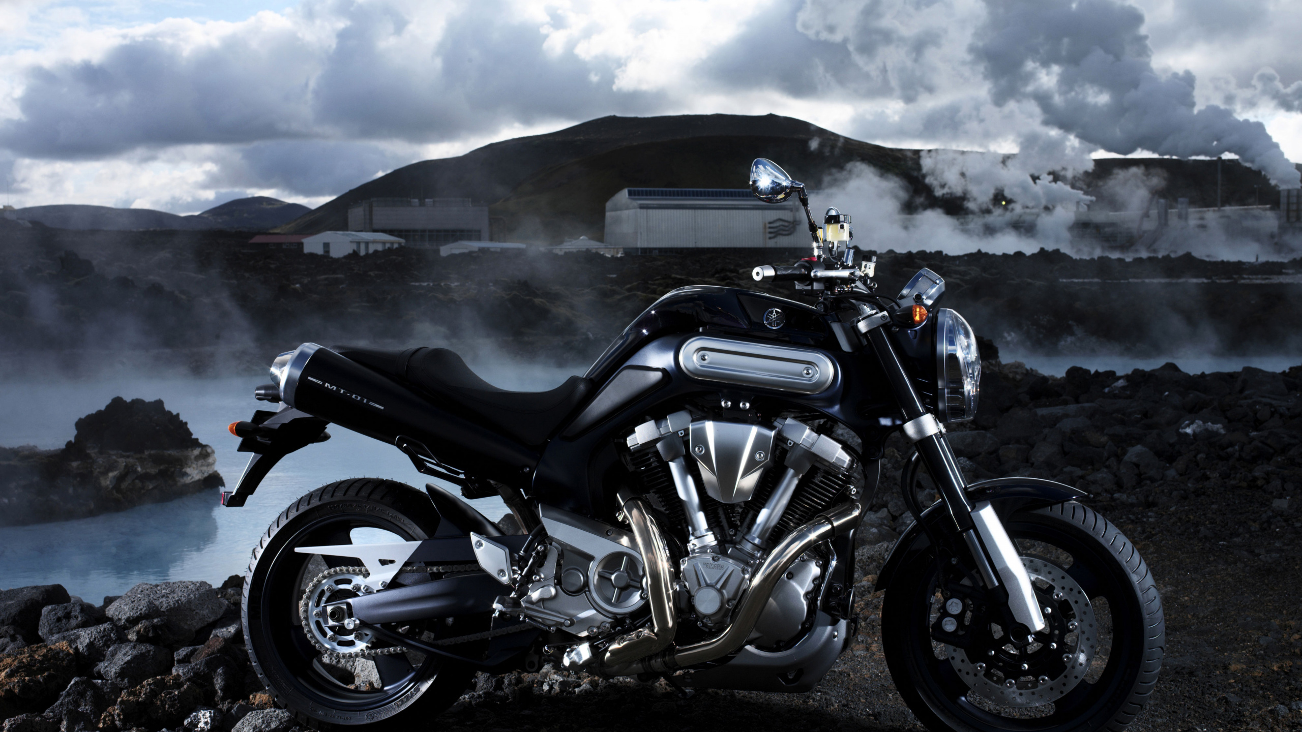 Обои Ямаха МТ-07, авто, Ямаха МТ-01, Ямаха мотор Компани, мотоцикл в разрешении 2560x1440