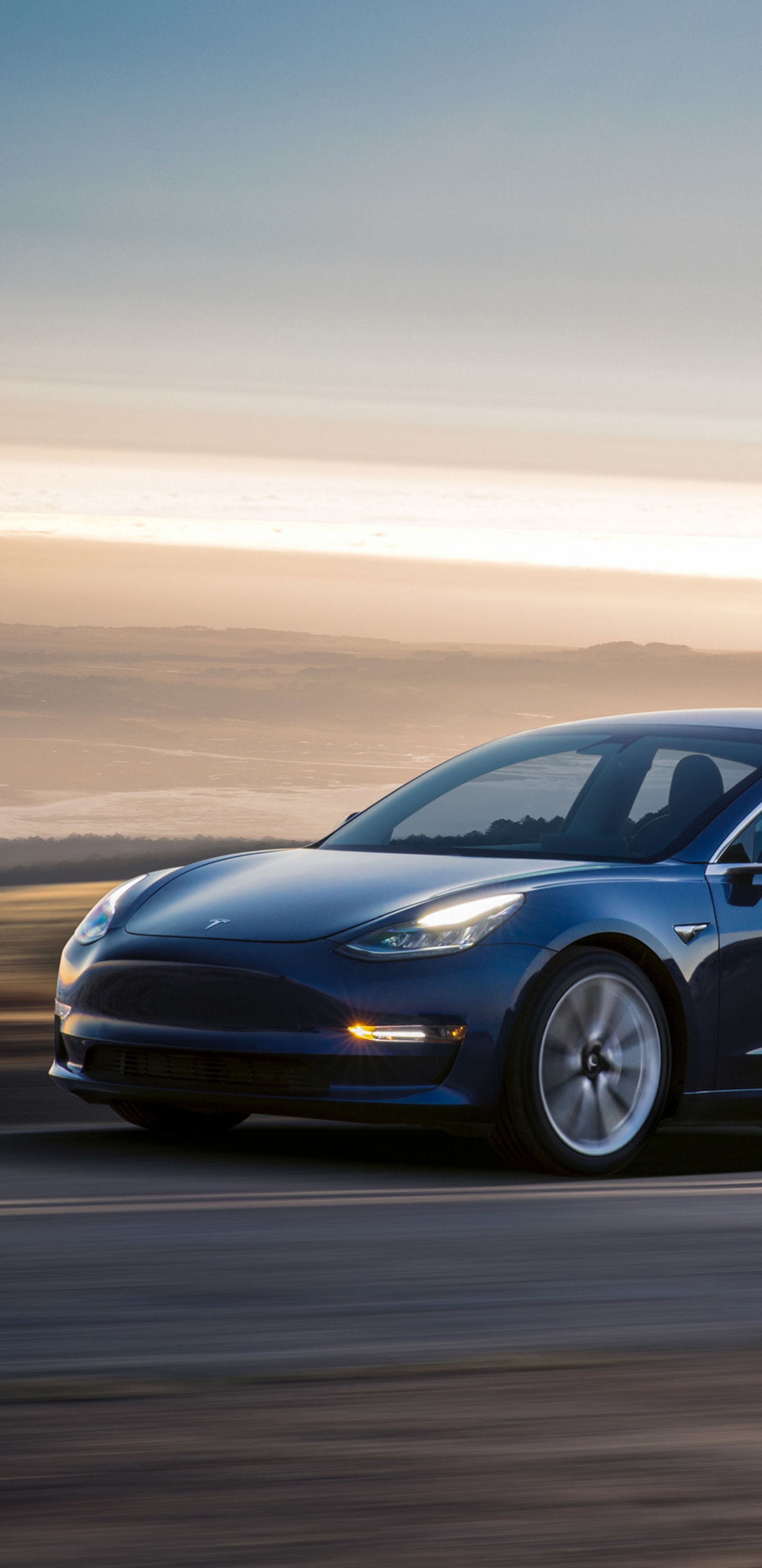 Обои авто, Tesla Model S, электромобиль, спорткар, Модель Тесла 2018 3 в разрешении 1440x2960