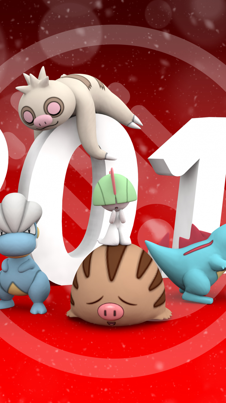 Обои мультфильм, красный цвет, Счастлив, событие, праздник в разрешении 750x1334