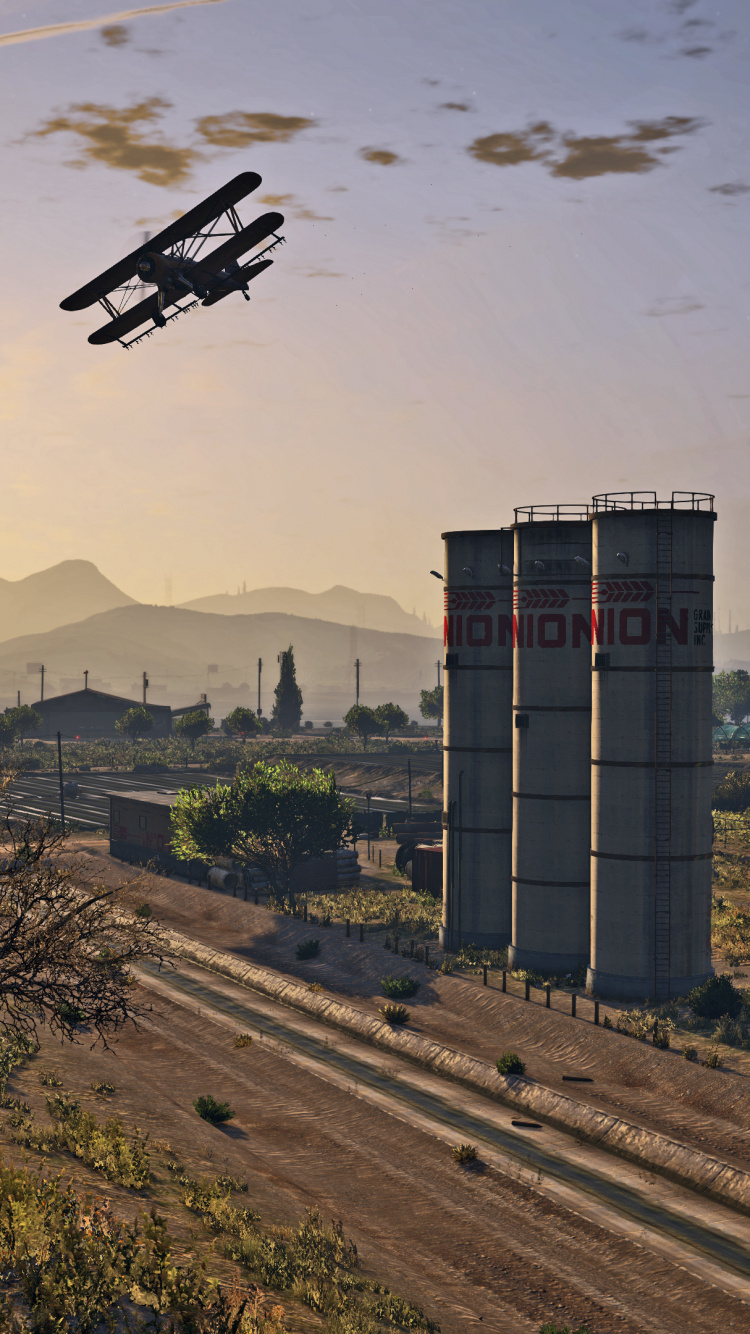 Обои grand theft auto v, Рокстар игры, xbox one, playstation 4, транспорт в разрешении 750x1334