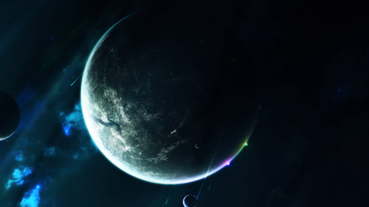 Обои земля, планета, космическое пространство, астрономический объект, атмосфера в разрешении 1280x720