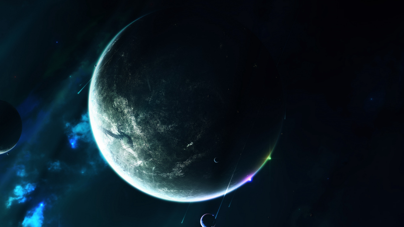 Обои земля, планета, космическое пространство, астрономический объект, атмосфера в разрешении 1366x768