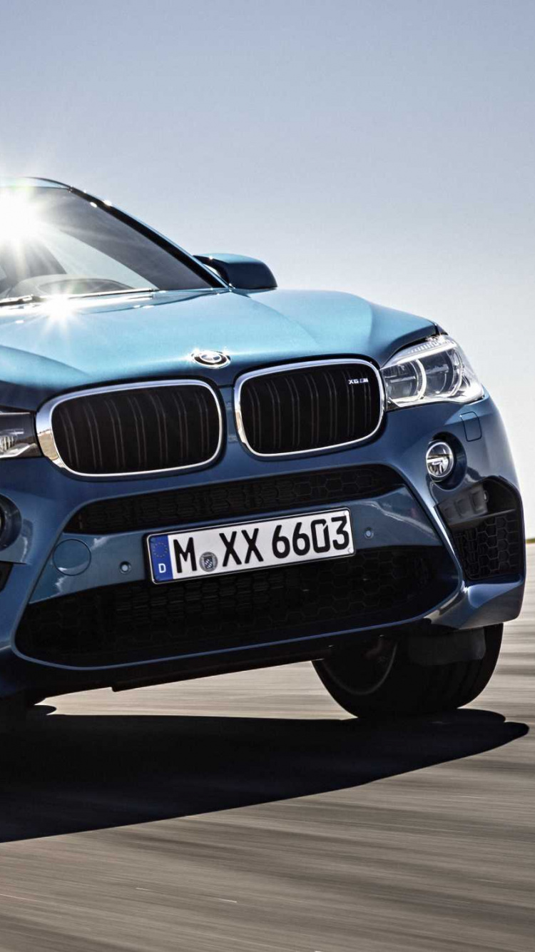 Обои 2015 БМВ Х6 М, 2015 БМВ Х5 М, bmw, bmw 5 series, авто в разрешении 750x1334