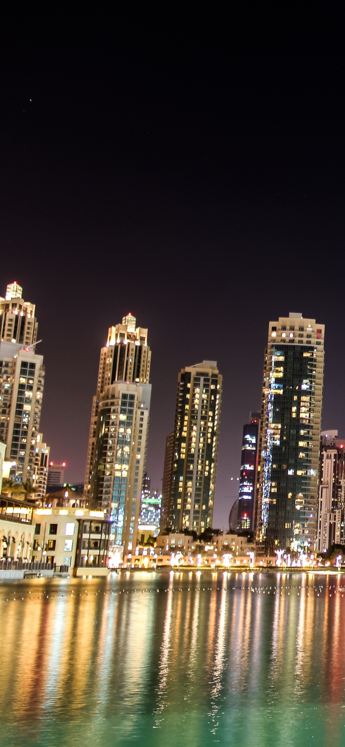 Обои город, городской пейзаж, линия горизонта, метрополия, ориентир в разрешении 1125x2436