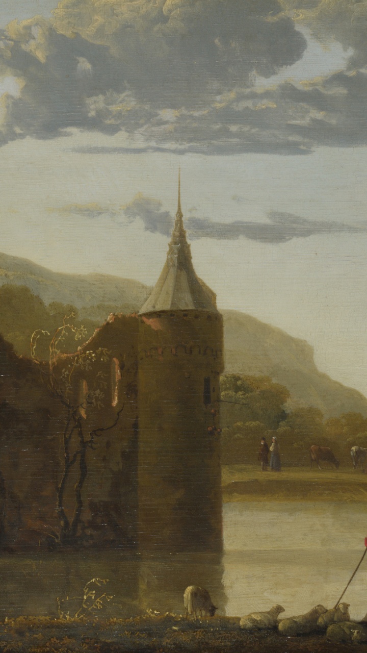 Обои Замок Ubbergen, живопись, барокко, Филармонии Осло, визуальное искусство в разрешении 720x1280