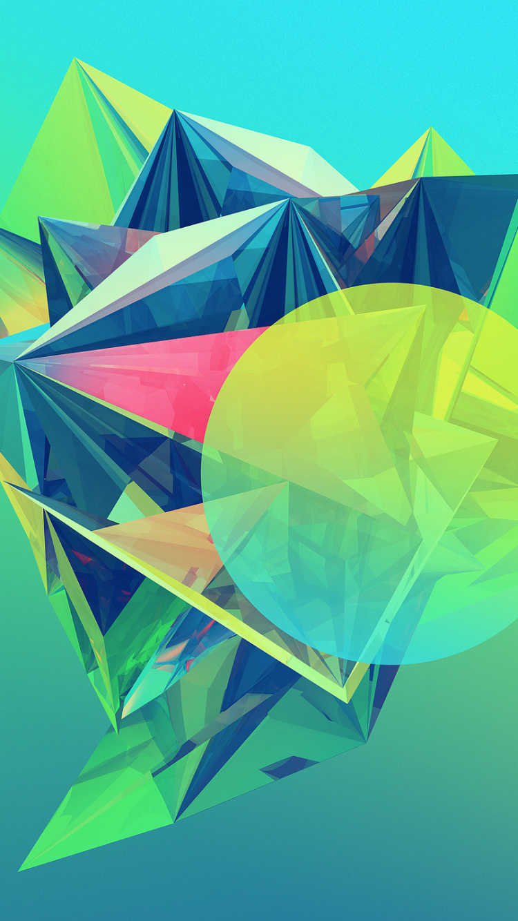 Обои геометрия, графический дизайн, треугольник, графика, симметрия в разрешении 750x1334