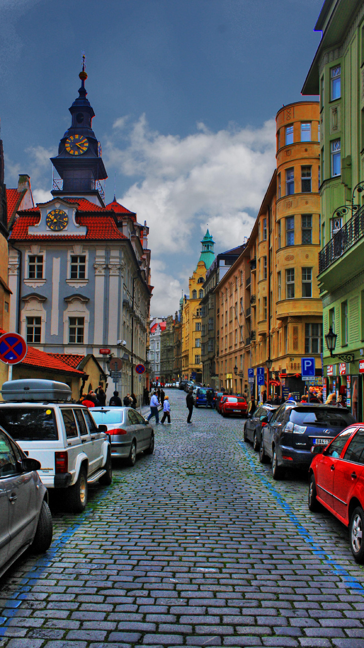 Обои ориентир, столица, город, городок, улица в разрешении 750x1334