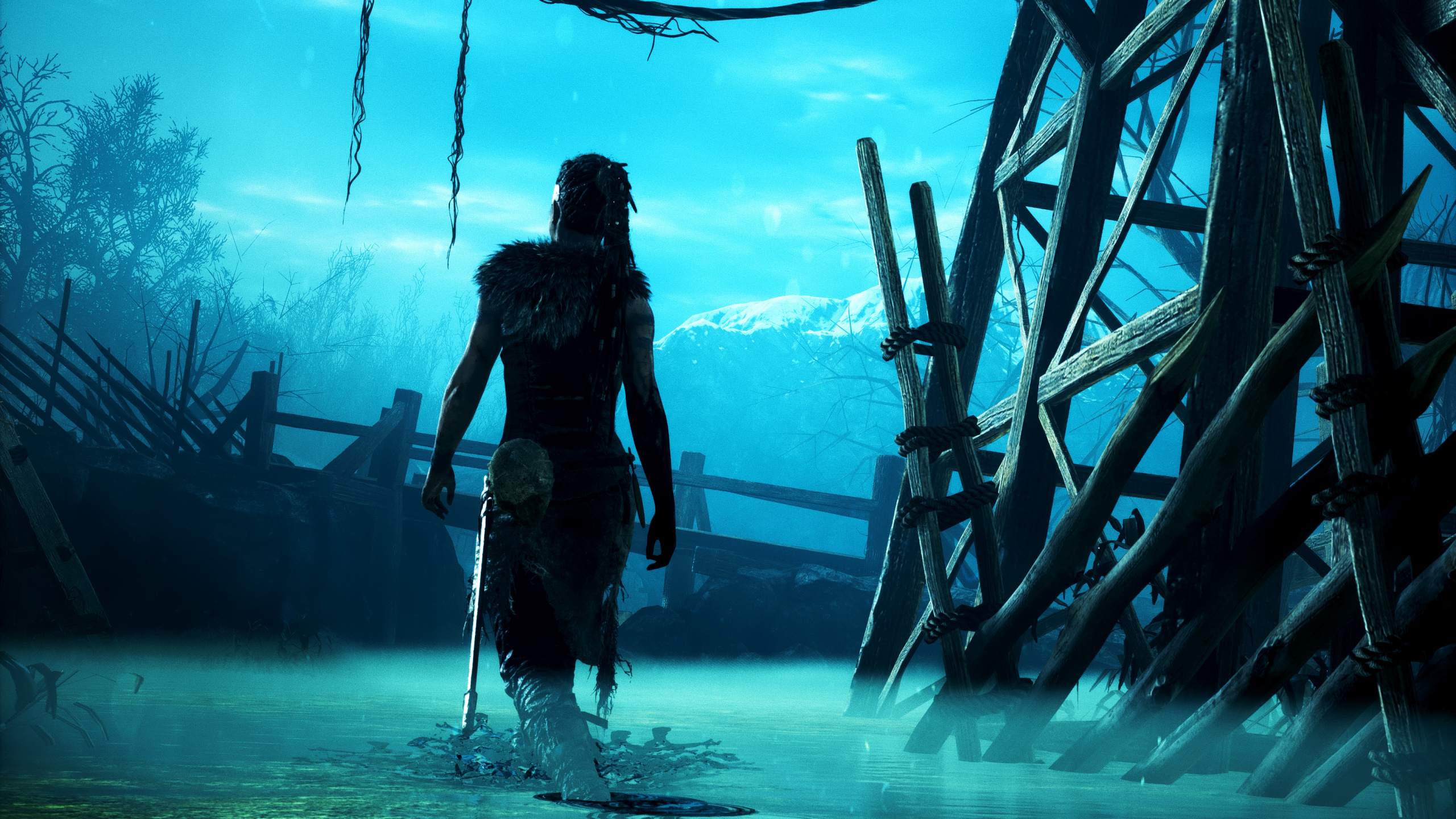 Обои компьютерная игра, фикция, Цифровой композитинг, игры, темнота в разрешении 2560x1440