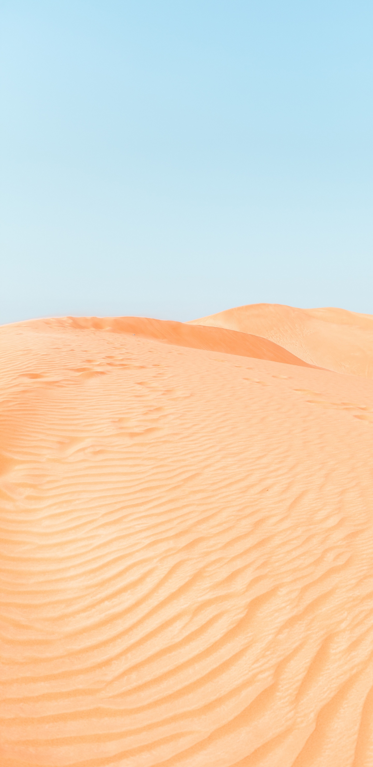 Обои пустыня сахара, пейзаж, десерт, окружающая среда, Дюна в разрешении 1440x2960