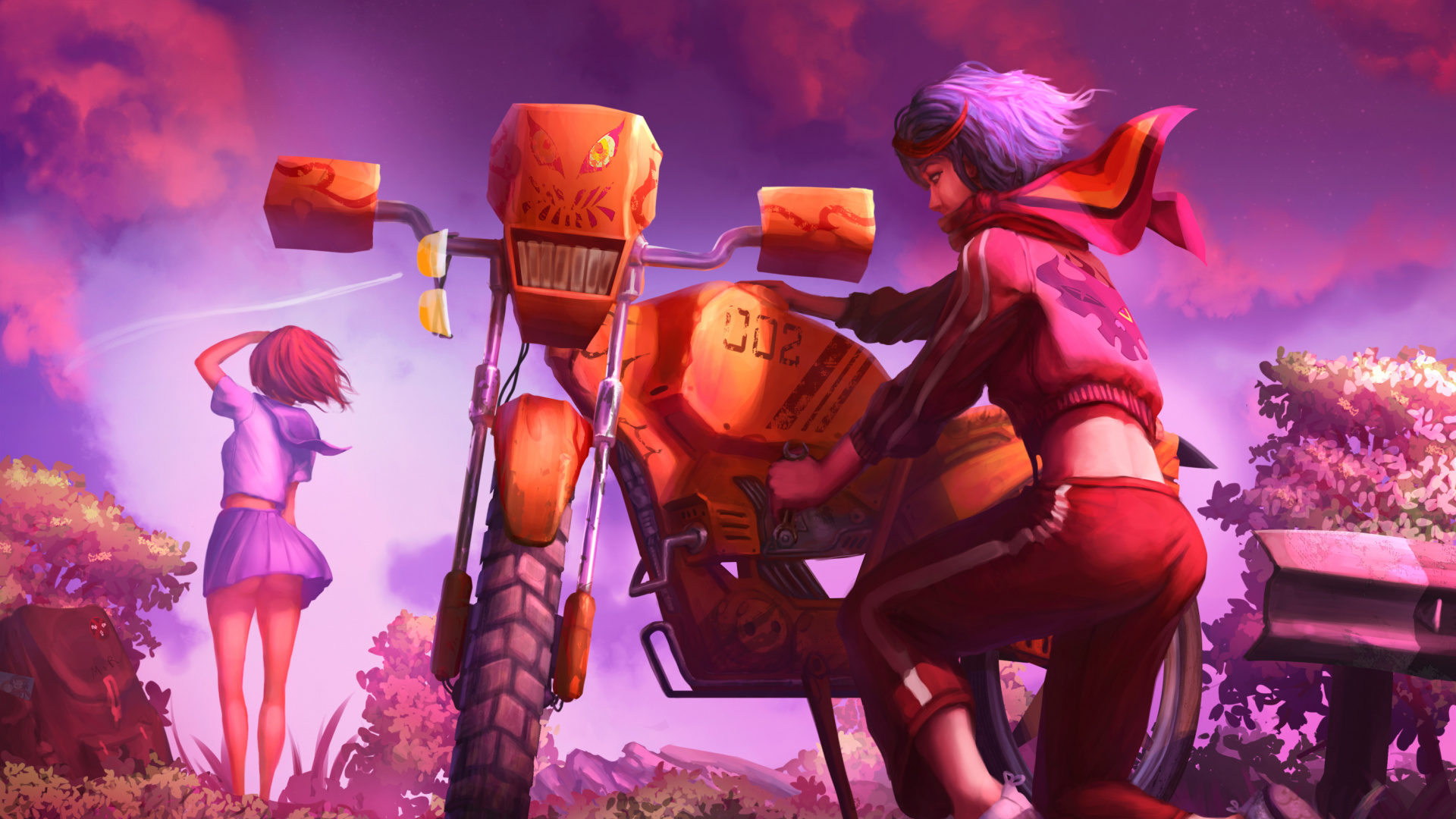 Обои арт, цифровое искусство, артист, произведение искусства, приключенческая игра в разрешении 1920x1080