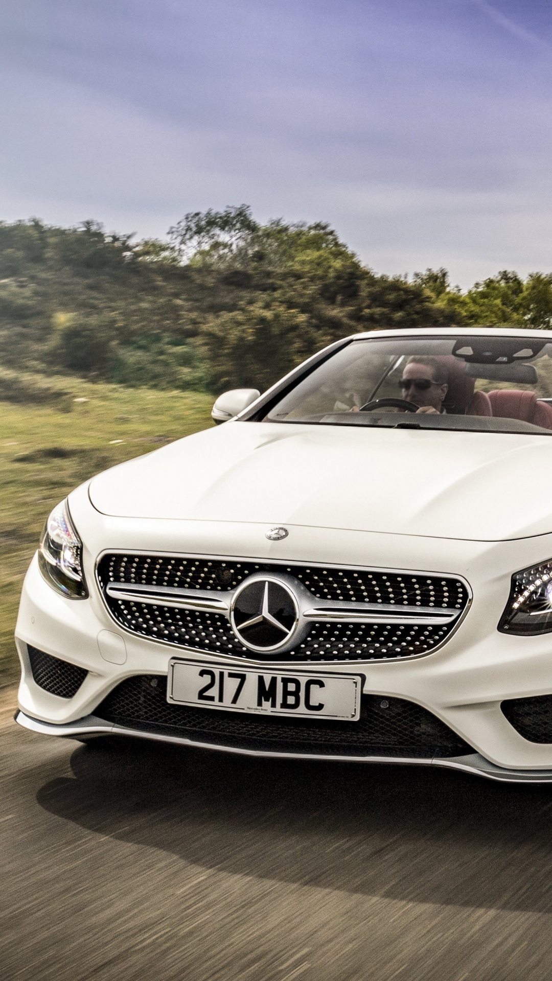 Обои авто, Кабриолет, личный роскошный автомобиль, mercedes benz, мощные машины в разрешении 1080x1920