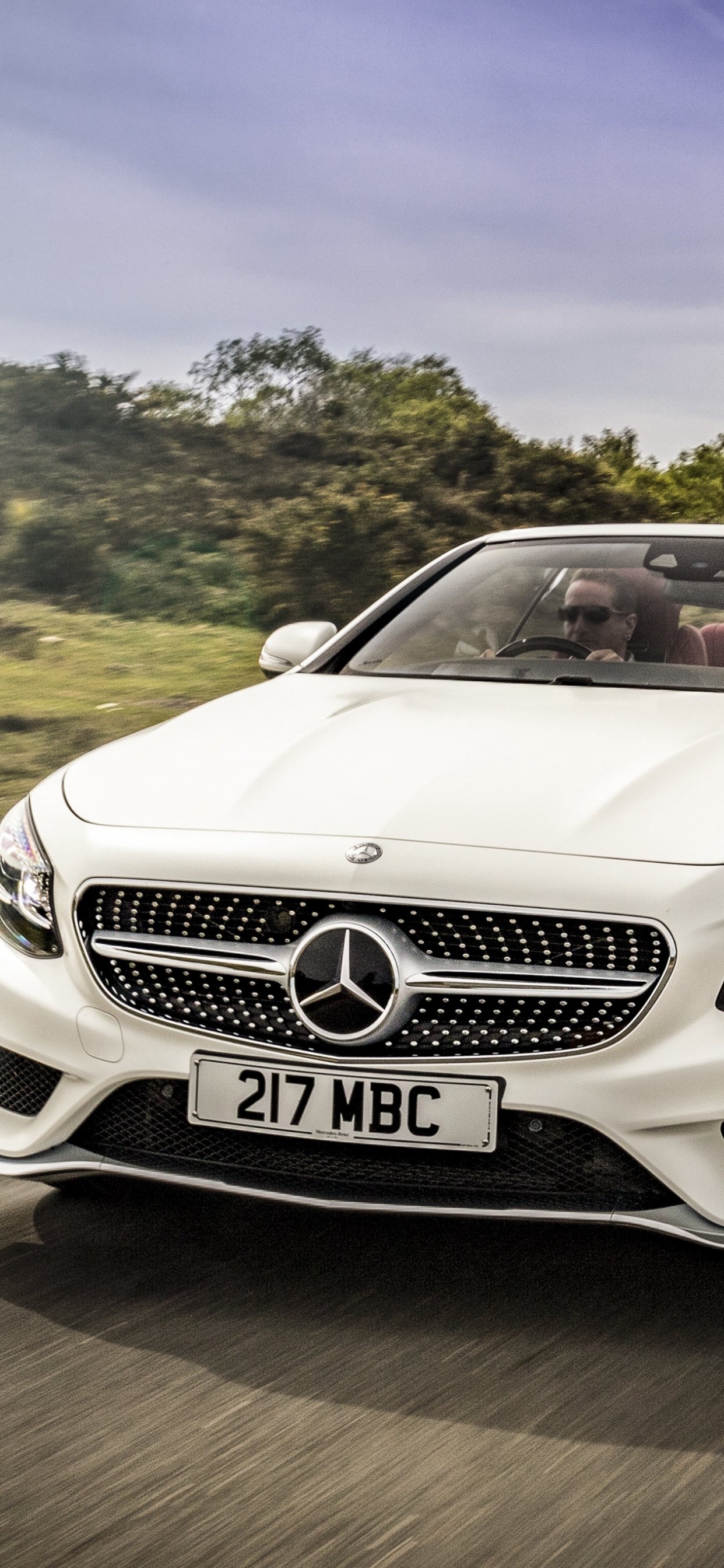 Обои авто, Кабриолет, личный роскошный автомобиль, mercedes benz, мощные машины в разрешении 1242x2688