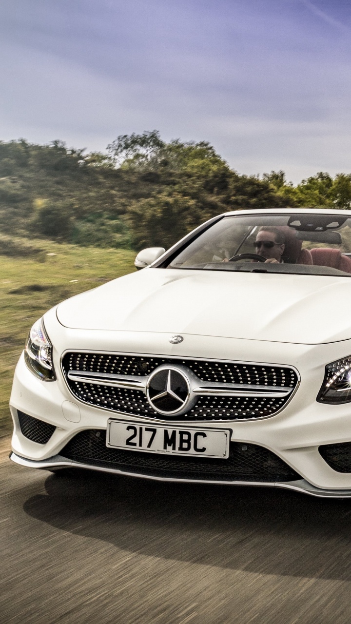 Обои авто, Кабриолет, личный роскошный автомобиль, mercedes benz, мощные машины в разрешении 720x1280