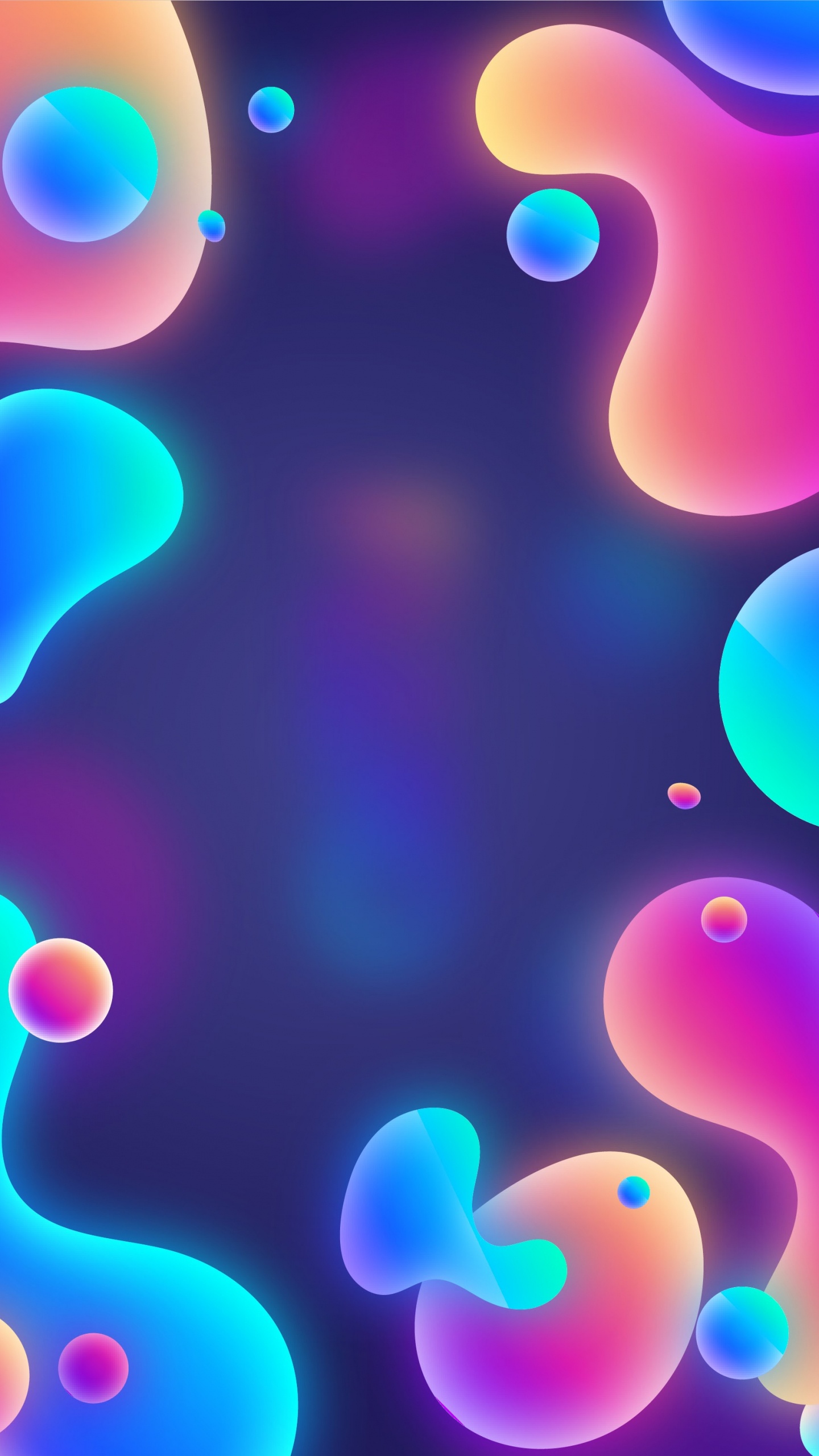 Обои свет, арт, графический дизайн, красочность, лазурный в разрешении 1440x2560