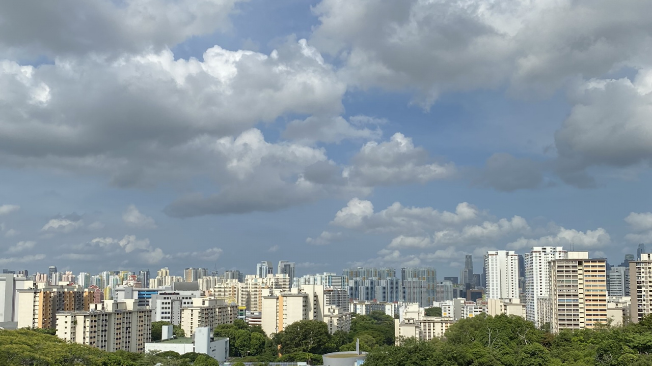 Обои растительность, природа, дневное время, облако, башня в разрешении 1280x720