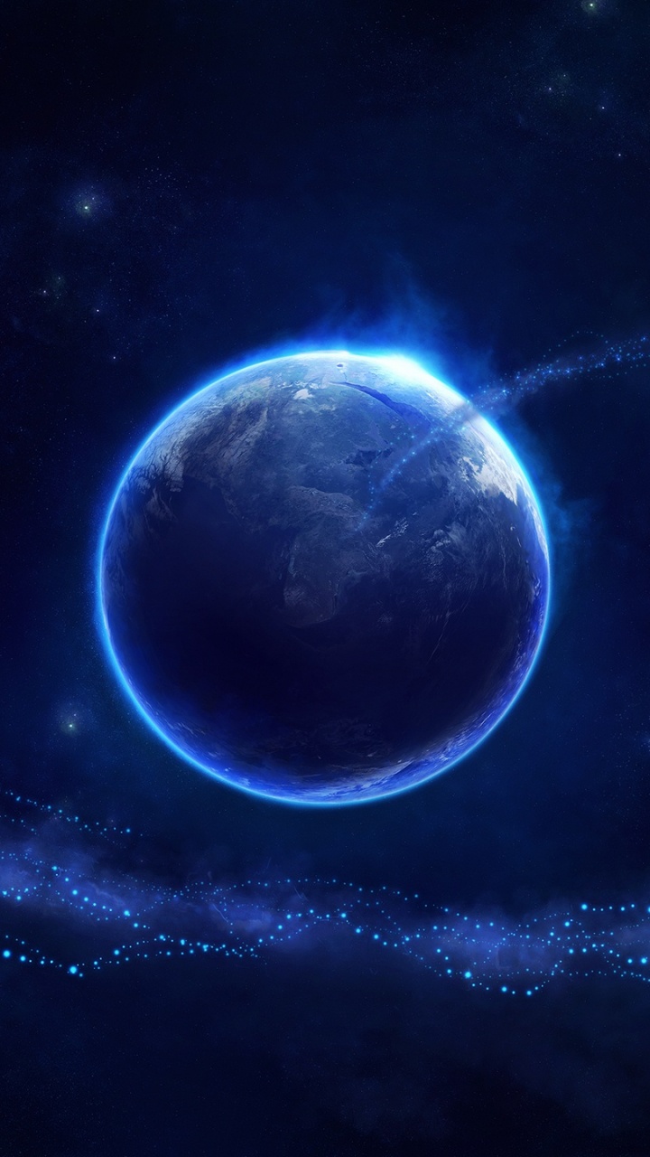 Обои земля, природа, космическое пространство, астрономический объект, атмосфера в разрешении 720x1280