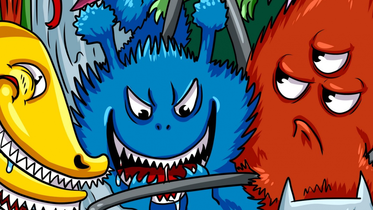 Обои мультфильм, арт, иллюстрация, визуальное искусство, рисование в разрешении 1280x720