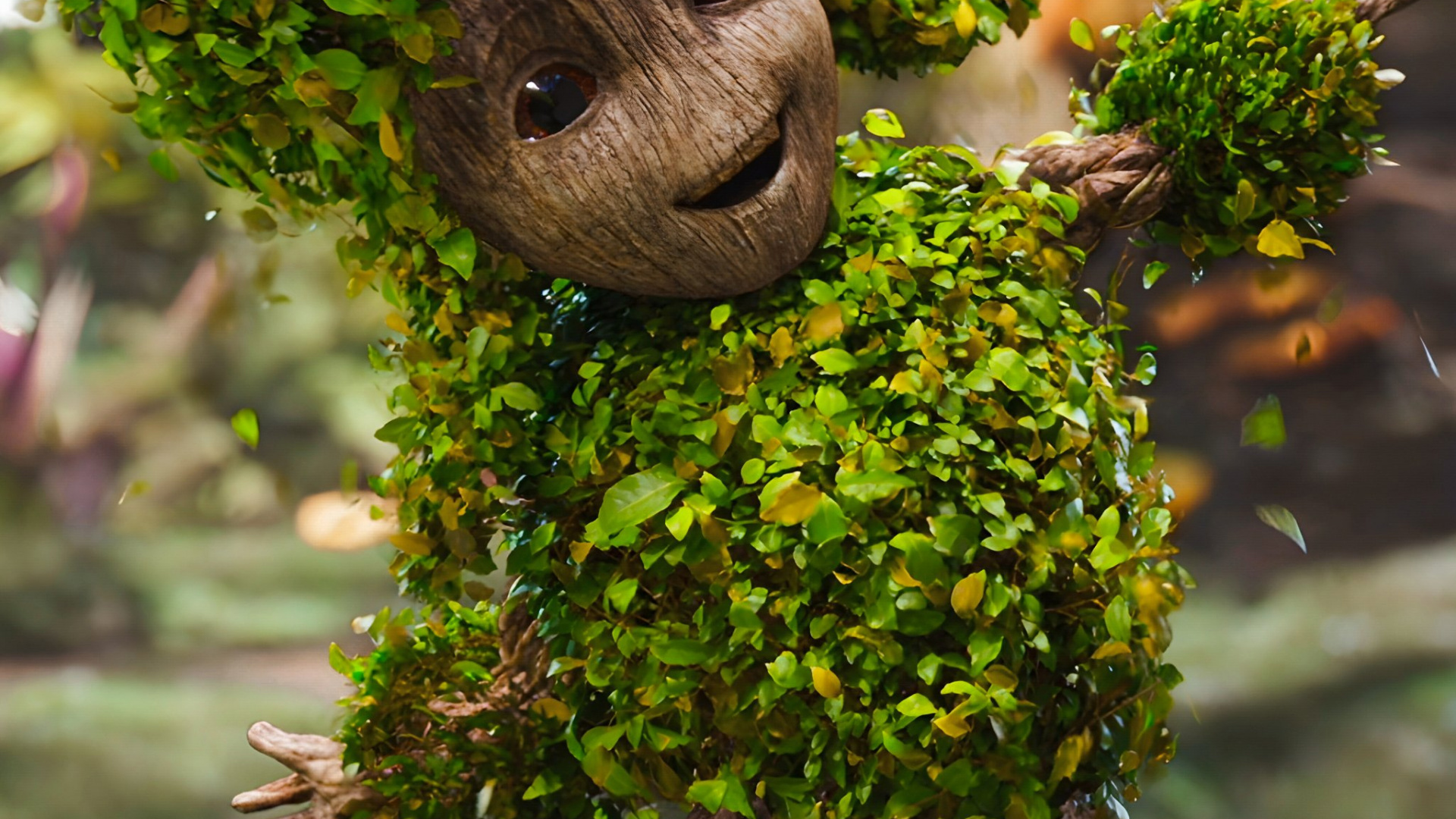 Обои Грут принимает ванну, малыш Грут, marvel, комиксы Марвел, Студия Marvel в разрешении 1920x1080