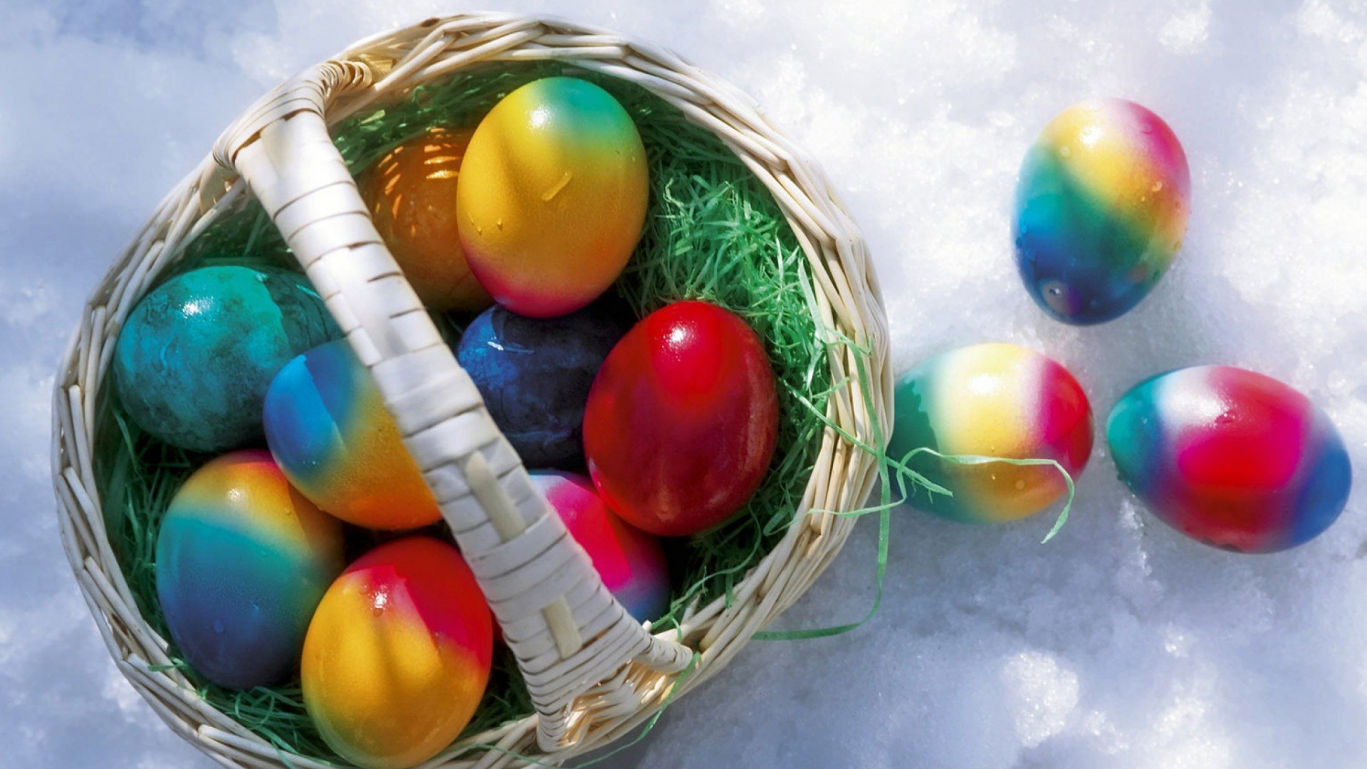 Обои пасхальное яйцо, пасха, paques АУ лыж, Зимний Парк Руидозо, страстная пятница в разрешении 1920x1080