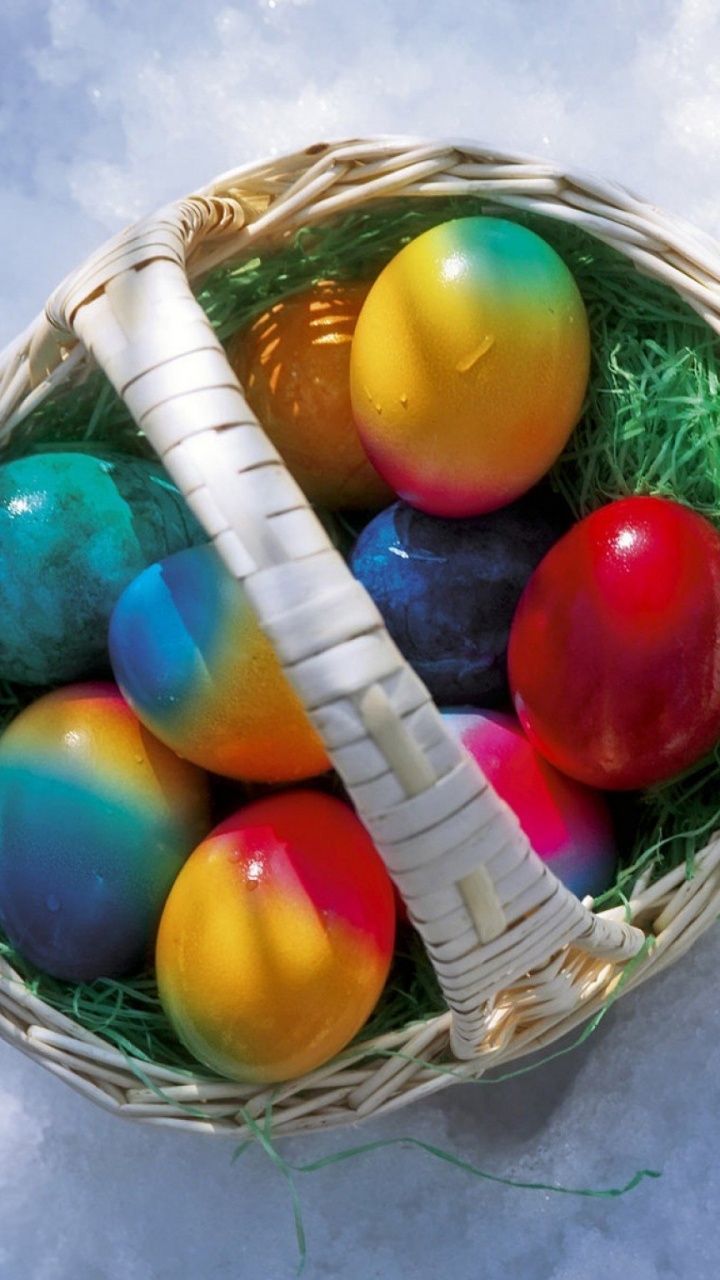 Обои пасхальное яйцо, пасха, paques АУ лыж, Зимний Парк Руидозо, страстная пятница в разрешении 720x1280