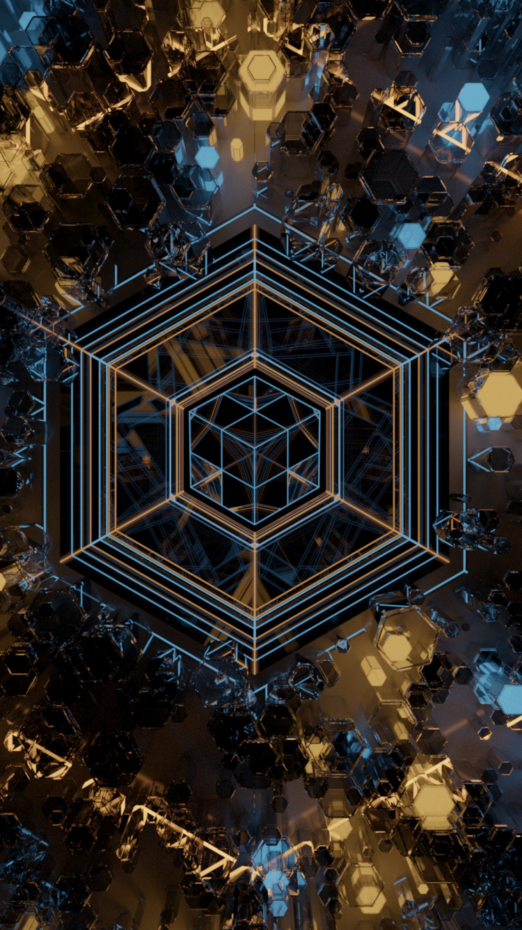 Обои фигура, графический дизайн, узор, земля, сотовый телефон в разрешении 750x1334