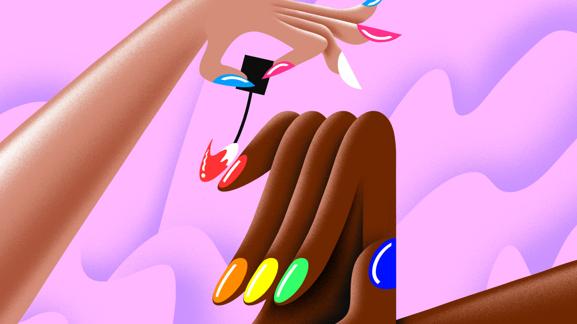 Обои ноготь, Google Pixel, андроид, Google, смартфон в разрешении 1920x1080