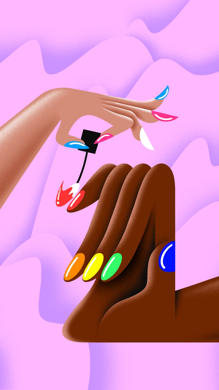 Обои ноготь, Google Pixel, андроид, Google, смартфон в разрешении 720x1280