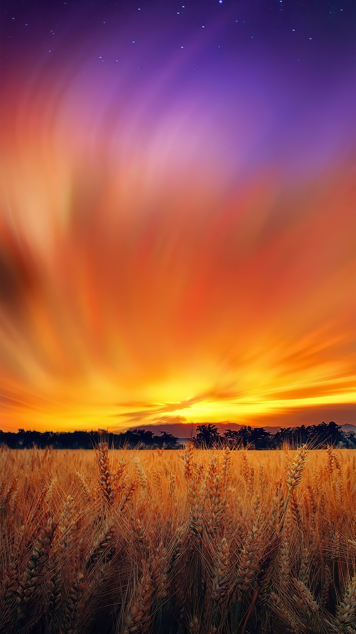 Обои облако, атмосфера, дневное время, послесвечение, вода в разрешении 720x1280