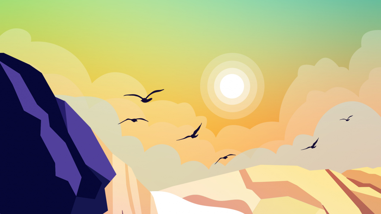 Обои облако, экорегион, природный ландшафт, окружающая среда, гора в разрешении 1280x720