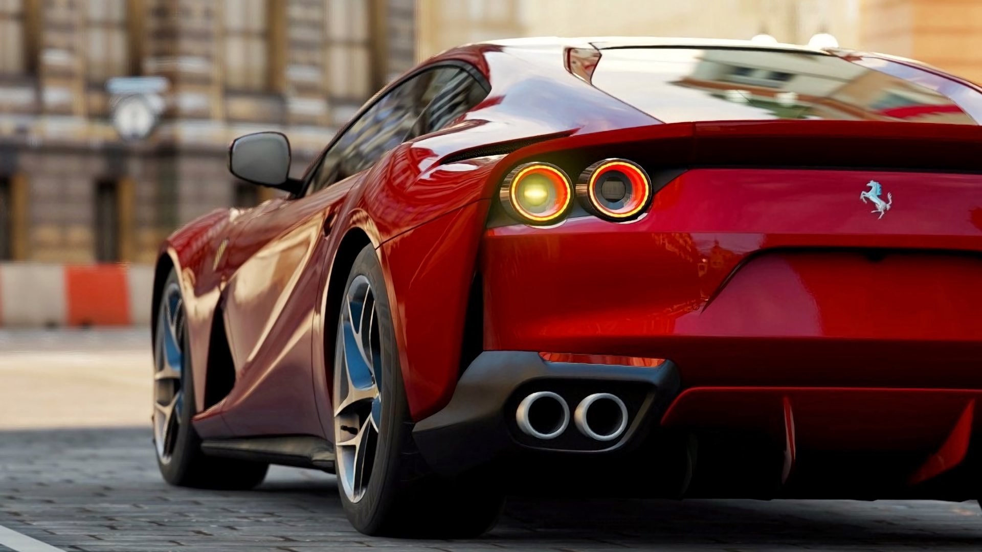 Обои спорткар, авто, суперкар, Ламборджини, Ferrari в разрешении 1920x1080