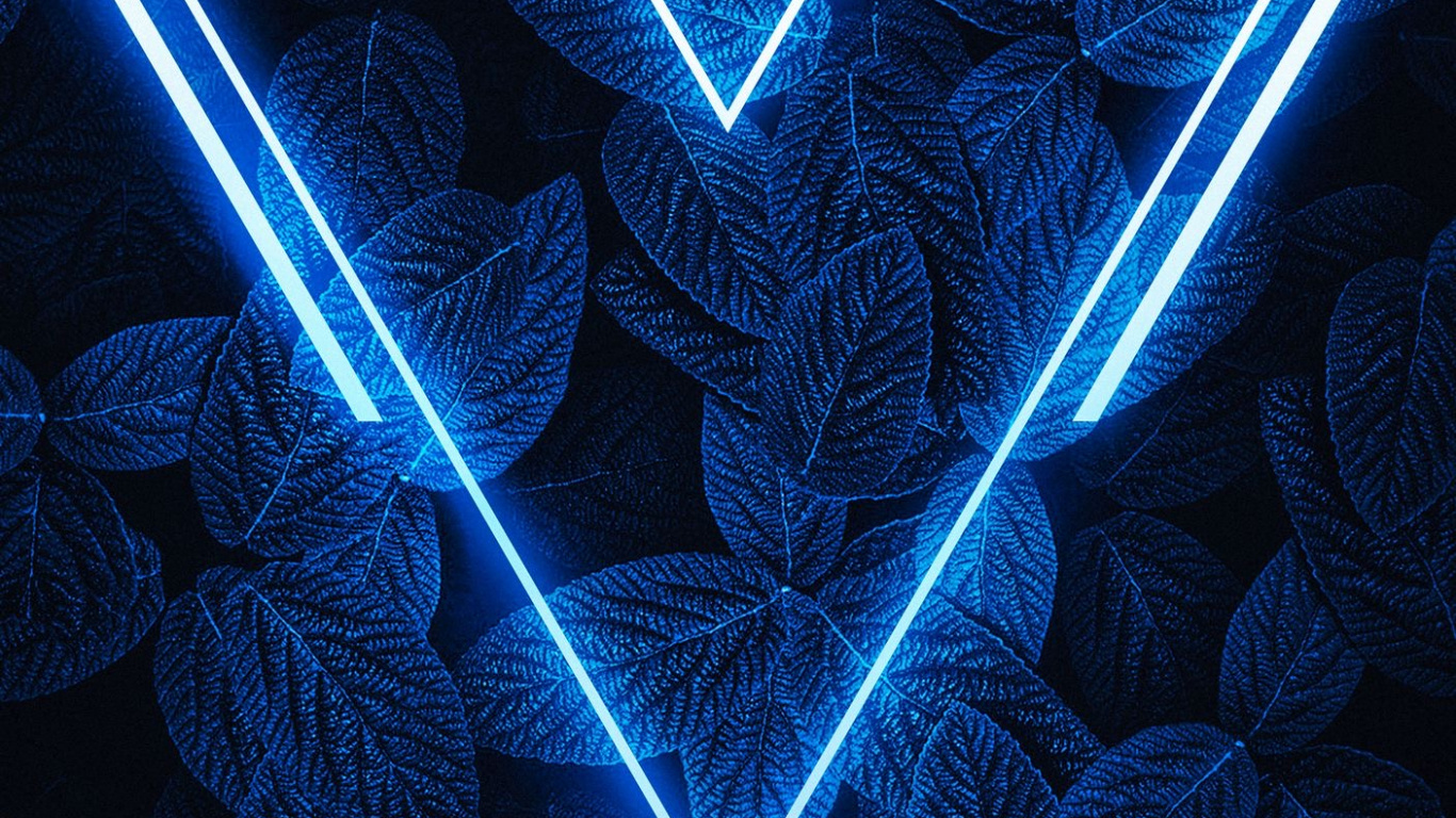 Обои свет, лазурный, освещение, прямоугольник, арт в разрешении 1366x768