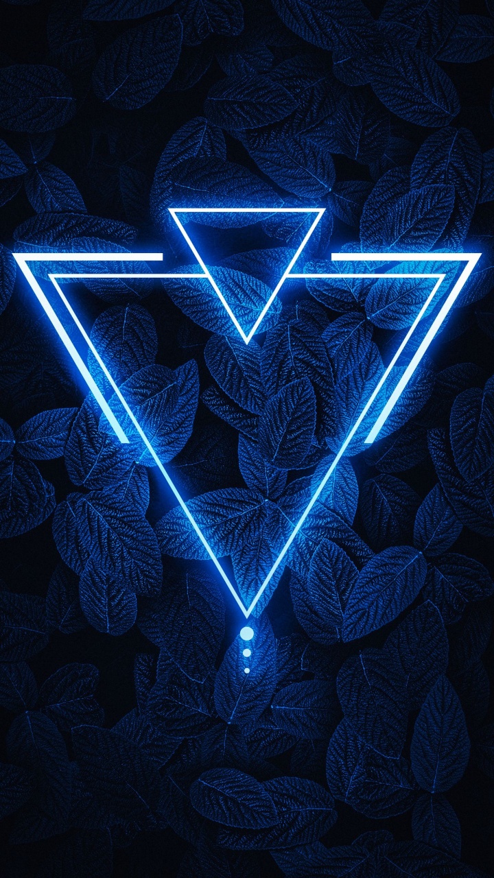 Обои свет, лазурный, освещение, прямоугольник, арт в разрешении 720x1280