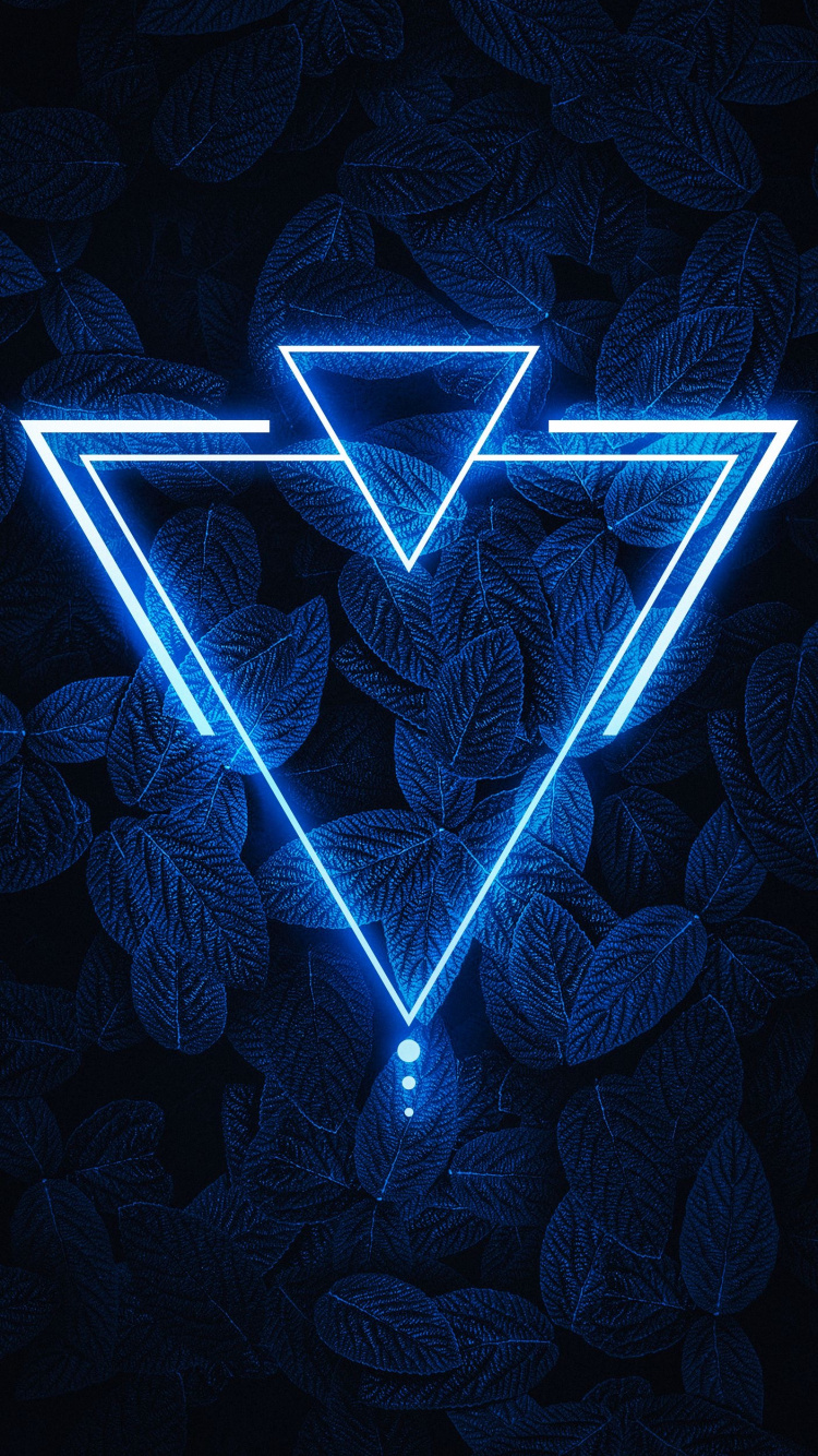 Обои свет, лазурный, освещение, прямоугольник, арт в разрешении 750x1334